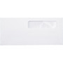 Quality Park Redi-Seal Envelope, Address Window, #10, Commercial Flap, Redi-Seal Adhesive Closure, 4.13 x 9.5, White, 500/Box View Product Image