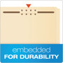 Pendaflex Manila Fastener Folders, 1/3-Cut Tabs, 2 Fasteners, Legal Size, Manila Exterior, 50/Box View Product Image