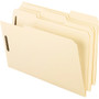 Pendaflex 1/3 Tab Cut Legal Recycled Top Tab File Folder - 8 1/2" x 14" - 2 Fastener(s) - 2" for Folder - Top Tab Location - Assorted Tab Position Product Image 