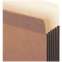 Smead Redrope Drop-Front File Pockets with Fully Lined Gussets, 5.25" Expansion, Legal Size, Redrope, 10/Box View Product Image