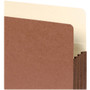 Smead Redrope Drop-Front File Pockets with Fully Lined Gussets, 5.25" Expansion, Legal Size, Redrope, 10/Box View Product Image