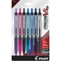 PRECISE V5 RT Premium Rolling Ball Pen - 0.5 mm Extra Fine Pen Point - Refillable - Retractable - Navy, Blue, Turquoise, Burgundy, Pink, Purple Ink - Liquid Product Image 