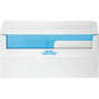 Quality Park Double Window Redi-Seal Security-Tinted Envelope, #9, Commercial Flap, Redi-Seal Adhesive Closure, 3.88 x 8.88, White, 500/BX View Product Image