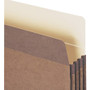 Smead Redrope Drop Front File Pockets, 3.5" Expansion, Legal Size, Redrope, 50/Box View Product Image