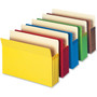 Smead Colored File Pockets, 3.5" Expansion, Legal Size, Assorted Colors, 5/Pack View Product Image