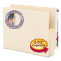 Smead Manila End Tab File Pockets, 3.5" Expansion, Letter Size, Manila, 25/Box View Product Image