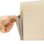 Smead Manila End Tab File Pockets with Tear Resistant Gussets, 3.5" Expansion, Letter Size, Manila, 10/Box View Product Image