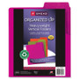 Smead Organized Up Heavyweight Vertical File Folders, 1/2-Cut Tabs, Letter Size, Assorted: Fuchsia/Orange/Peridot Green, 6/Pack View Product Image