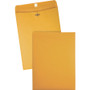 Quality Park Clasp Envelope, 28 lb Bond Weight Kraft, #93, Square Flap, Clasp/Gummed Closure, 9.5 x 12.5, Brown Kraft, 100/Box (QUA37893) View Product Image