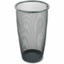 Safco Round Mesh Wastebaskets - 9 gal Capacity - Round - 13.50" Opening Diameter - 19.5" Height - Steel Product Image 