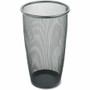 Safco Round Mesh Wastebaskets - 9 gal Capacity - Round - 13.50" Opening Diameter - 19.5" Height - Steel Product Image 