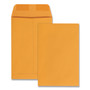Quality Park Catalog Envelope, 28 lb Bond Weight Kraft, #1, Square Flap, Gummed Closure, 6 x 9, Brown Kraft, 100/Box QUA40767 View Product Image