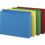 Smead Colored File Jackets with Reinforced Double-Ply Tab, Straight Tab, Letter Size, Assorted Colors, 50/Box View Product Image