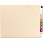 Smead Shelf-Master Straight Tab Cut Letter Recycled File Jacket - 8 1/2" x 11" - 1 1/2" Expansion - 14 pt. - 2 Plys - Manila Product Image 