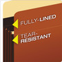 Pendaflex Heavy-Duty File Pockets, 5.25" Expansion, Letter Size, Redrope, 10/Box View Product Image