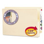 Smead Manila End Tab File Pockets, 1.75" Expansion, Legal Size, Manila, 25/Box View Product Image