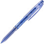 Pilot FriXion Point Erasable Gel Pen - 0.5 mm Extra Fine Needle Pen Point - Blue Ink - Gel-based - Blue Barrel Product Image 