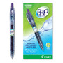 Pilot B2P Bottle-2-Pen Recycled Gel Pen, Retractable, Fine 0.7 mm, Purple Ink, Translucent Blue Barrel (PIL31622) View Product Image