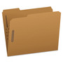 Pendaflex Kraft Fastener Folders, 1/3-Cut Tabs, 2 Fasteners, Letter Size, Kraft Exterior, 50/Box View Product Image