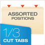 Pendaflex Manila Fastener Folders, 1/3-Cut Tabs, 1 Fastener, Legal Size, Manila Exterior, 50/Box View Product Image