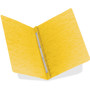 Smead Prong Fastener Premium Pressboard Report Cover, Two-Piece Prong Fastener, 3" Capacity, 8.5 x 11, Yellow/Yellow View Product Image