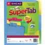 Smead Erasable SuperTab File Folders, 1/3-Cut Tabs: Assorted, Letter Size, 0.75" Expansion, Assorted Colors, 24/Pack (SMD10480) View Product Image