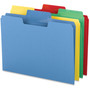 Smead Erasable SuperTab File Folders, 1/3-Cut Tabs: Assorted, Letter Size, 0.75" Expansion, Assorted Colors, 24/Pack (SMD10480) View Product Image