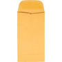 Quality Park Kraft Coin and Small Parts Envelope, #5, Square Flap, Gummed Closure, 2.88 x 5.25, Brown Kraft, 500/Box View Product Image