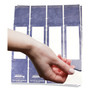 Tabbies File Pocket Handles, 9.63 x 2, Dark Blue/White, 4/Sheet, 12 Sheets/Pack (TAB68807) View Product Image