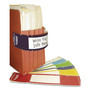 Tabbies File Pocket Handles, 9.63 x 2, Dark Blue/White, 4/Sheet, 12 Sheets/Pack View Product Image