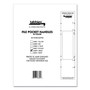Tabbies File Pocket Handles, 9.63 x 2, Green/White,  4/Sheet, 12 Sheets/Pack View Product Image