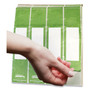 Tabbies File Pocket Handles, 9.63 x 2, Green/White,  4/Sheet, 12 Sheets/Pack View Product Image