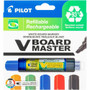 Pilot BeGreen Refillable VBoard Dry-erase Marker - Broad Chisel Marker Point - Refillable - Orange, Green, Blue, Black, Red Ink Product Image 