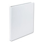 Samsill Earth's Choice Plant-Based Round Ring View Binder, 3 Rings, 0.5" Capacity, 11 x 8.5, White View Product Image