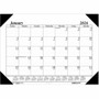 House of Doolittle Recycled Compact Size Economy Desk Pad - Monthly - 12 Month - January 2026 to December 2026 - 1 Month Single Page Layout - 18 1/2" x 13" Sheet Size Product Image 