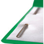 Smead Top Tab Colored Fastener Folders, 0.75" Expansion, 2 Fasteners, Letter Size, Green Exterior, 50/Box View Product Image