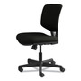 HON Volt Series Leather Task Chair, Supports Up to 250 lb, 18" to 22.25" Seat Height, Black View Product Image