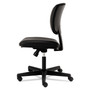 HON Volt Series Leather Task Chair, Supports Up to 250 lb, 18" to 22.25" Seat Height, Black View Product Image