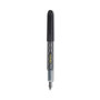 Pilot Varsity Fountain Pen, Medium 1 mm, Black Ink, Clear/Black Barrel View Product Image