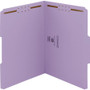 Smead Top Tab Colored Fastener Folders, 0.75" Expansion, 2 Fasteners, Letter Size, Lavender Exterior, 50/Box View Product Image