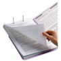 Smead Top Tab Colored Fastener Folders, 0.75" Expansion, 2 Fasteners, Letter Size, Lavender Exterior, 50/Box View Product Image