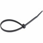 Tatco Tamper-proof Cable Ties - Cable Tie - Black - 8" Length Product Image 
