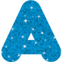 TREND Ready Letters Sparkles Letter Set, Blue Sparkle, 4"h, 71/Set (TEPT1617) View Product Image