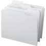 Smead Reinforced Top Tab Colored File Folders, 1/3-Cut Tabs: Assorted, Letter Size, 0.75" Expansion, White, 100/Box (SMD12834) View Product Image