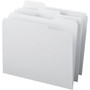 Smead Reinforced Top Tab Colored File Folders, 1/3-Cut Tabs: Assorted, Letter Size, 0.75" Expansion, White, 100/Box View Product Image