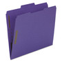 Smead Top Tab Colored Fastener Folders, 0.75" Expansion, 2 Fasteners, Letter Size, Purple Exterior, 50/Box View Product Image