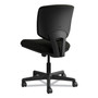 HON Volt Series Leather Task Chair with Synchro-Tilt, Supports Up to 250 lb, 18" to 22.25" Seat Height, Black (HON5703SB11T) View Product Image