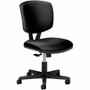 HON Volt Chair - Black Seat Color - Bonded Leather Seat Material - Black Back Color - Bonded Leather Back Material - Black Frame Color Product Image 