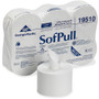SofPull Centerpull High-Capacity Toilet Paper - 2 Ply - 5.25" Width x 8.40" Length - 1000 Sheets/Roll - 8.10" Roll Diameter - White Product Image 