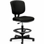 HON Volt Task Stool | Extended Height, Footring | Black Fabric - Black Seat Color - Fabric, Polyester, Wood Seat Material - Black Back Color - Fabric, Polyester Back Material - Black Frame Color Product Image 